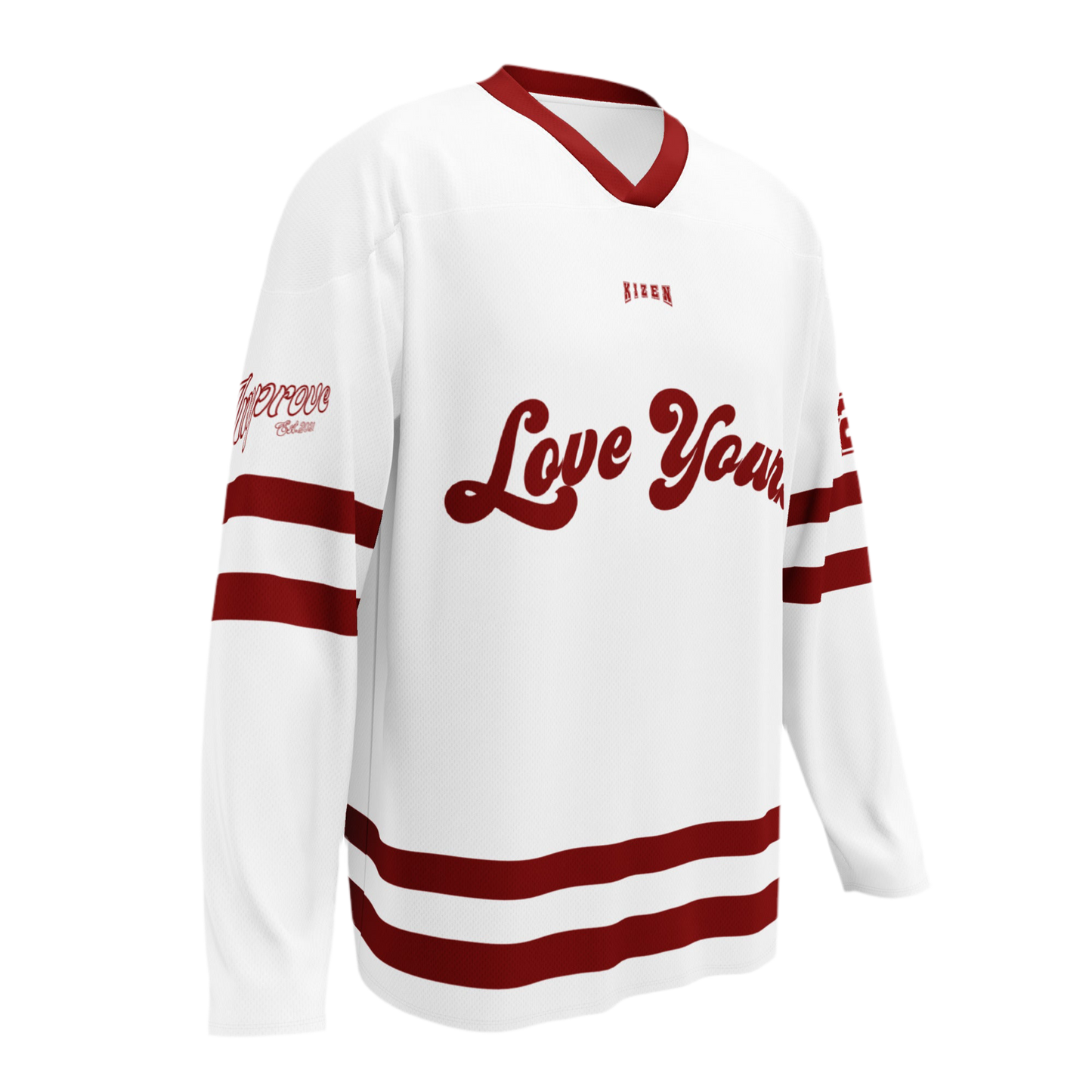 Love Yourz Hockey Jersey ( White )