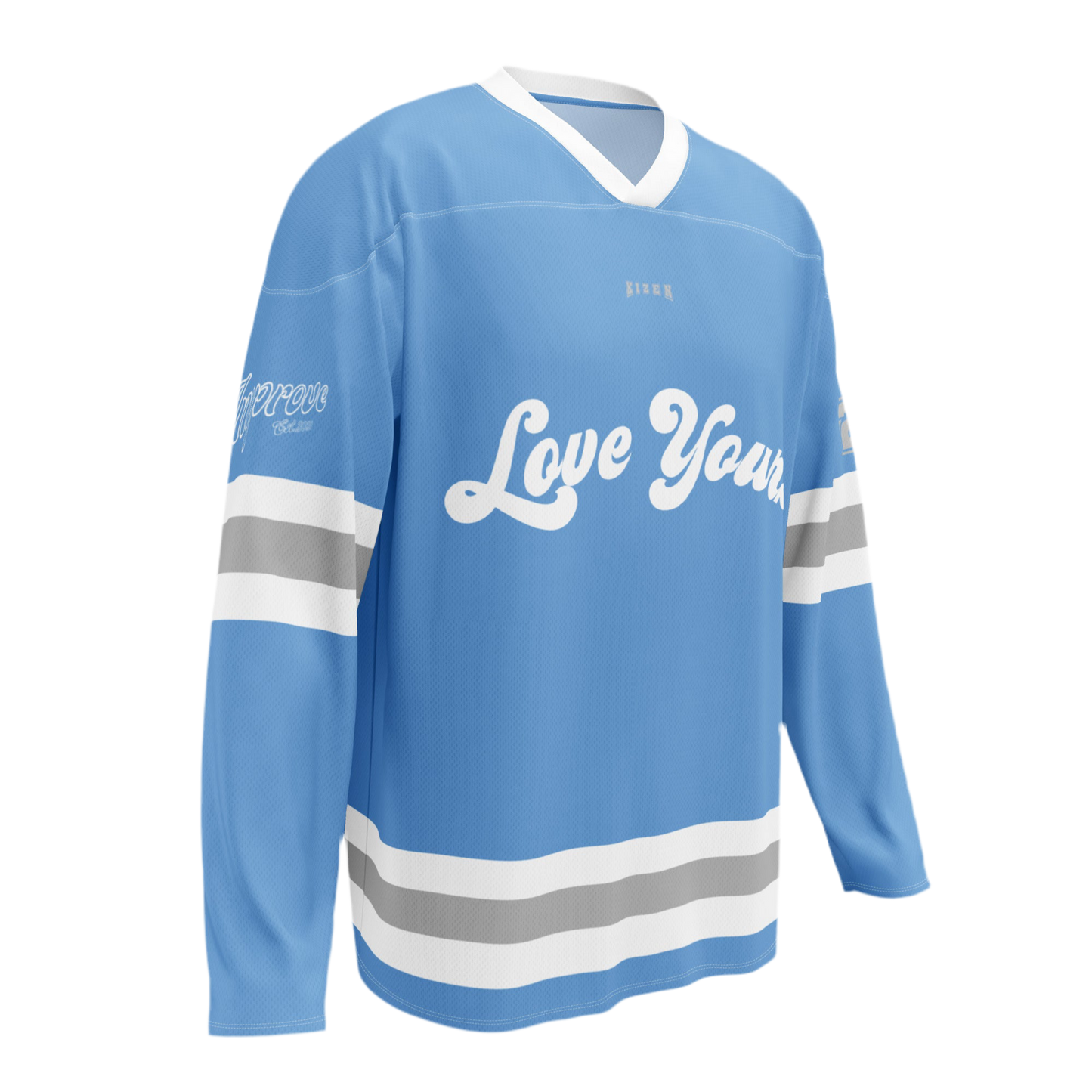 Love Yourz Hockey Jersey ( Sky Blue )
