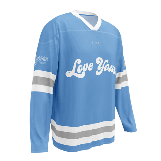Love Yourz Hockey Jersey ( Sky Blue )