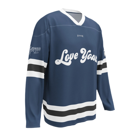 Love Yourz Hockey Jersey ( Navy )