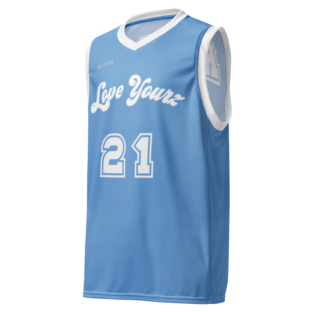 Love Yourz Basketball Jersey ( Sky Blue )