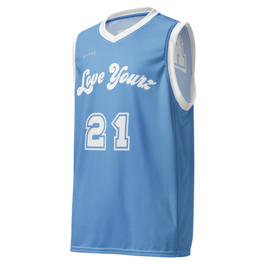 Love Yourz Basketball Jersey ( Sky Blue )