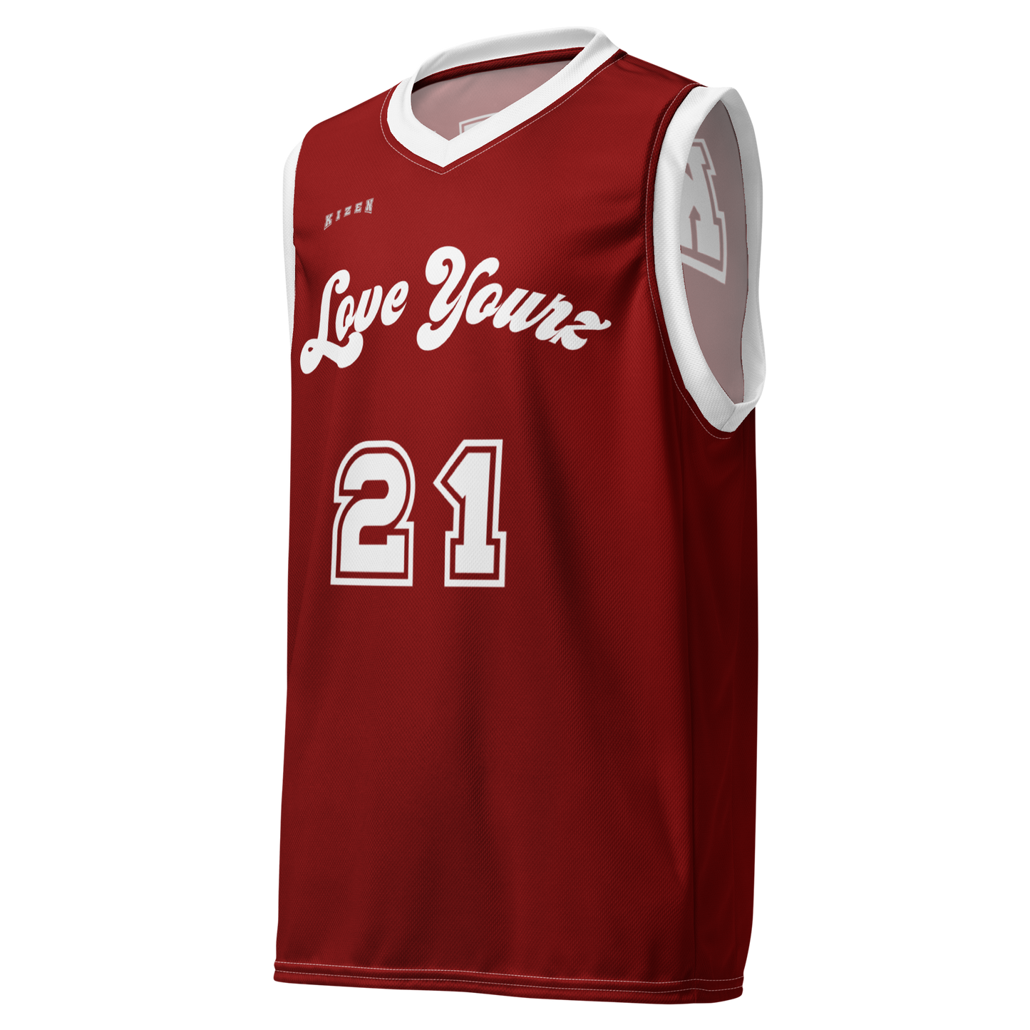 Love Yourz Basketball Jersey ( Red )