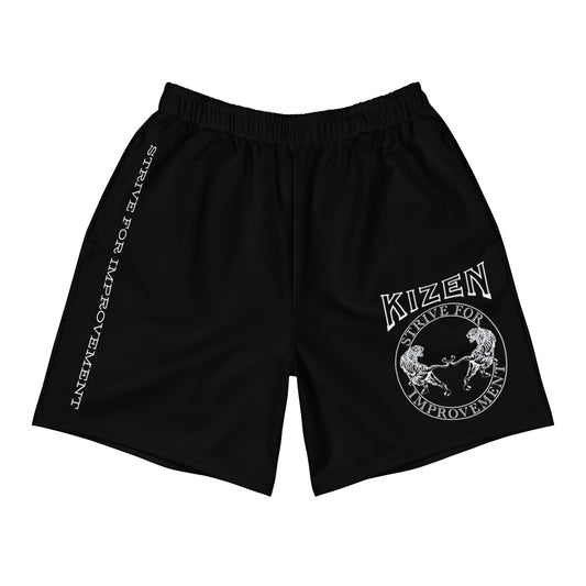 Twin Tiger Gym Shorts ( Black )