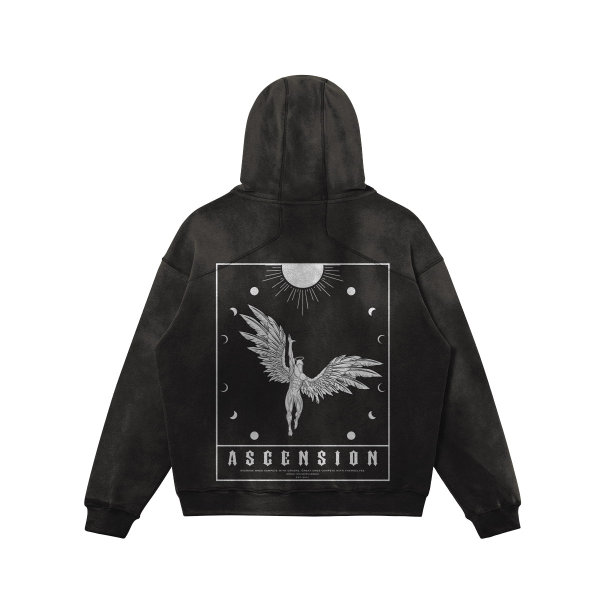 さらに100円引き◆ISTKUNST◆SUNRISE GRADATION HOODIE ASCENSION