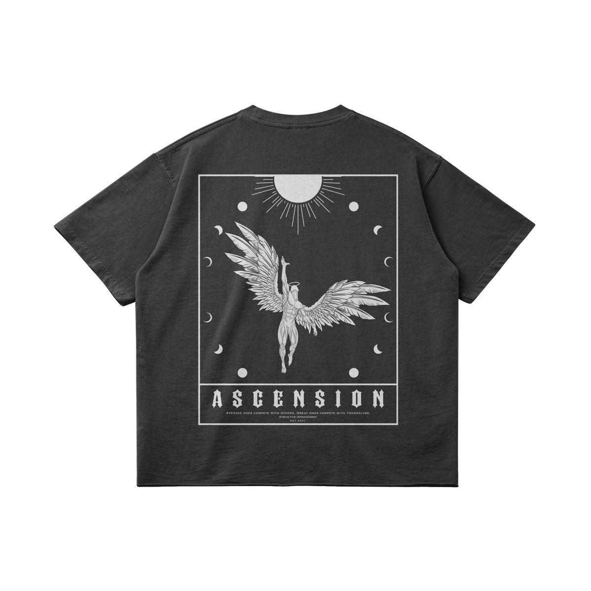 ASCENSION WASHED TEE ( OVERSIZED )